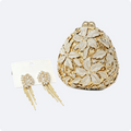 Champagne Petal Evening Set