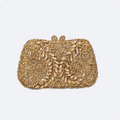 Champagne Disc Evening Bag