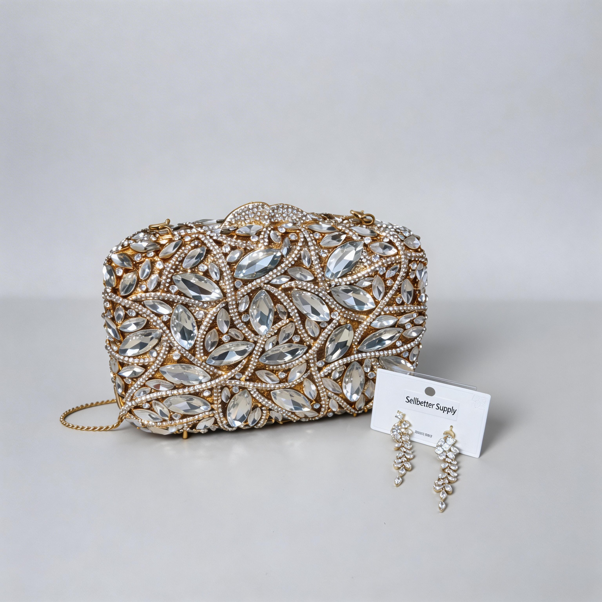Crystal Leaf Evening Set