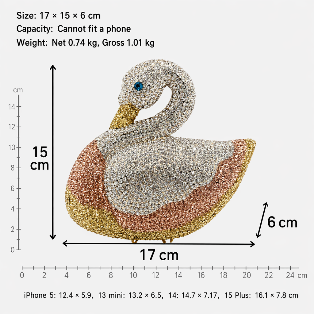 Swan Evening Bag