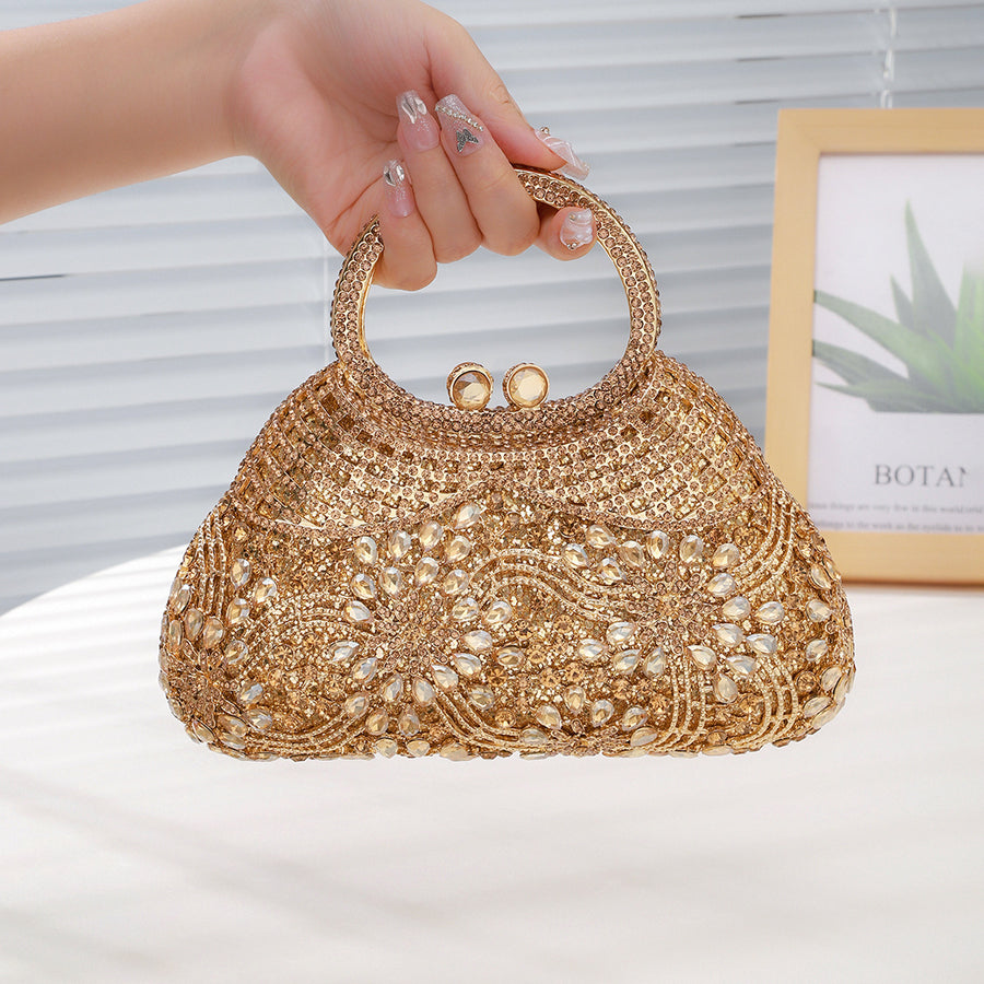 Round Handle Evening Bag