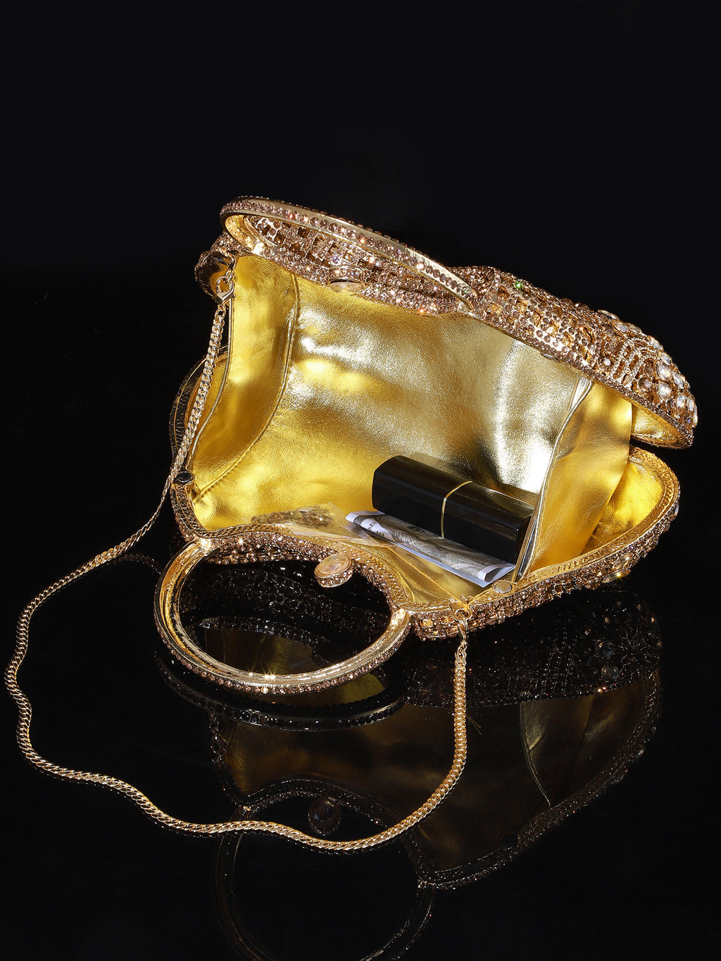 Round Handle Evening Bag