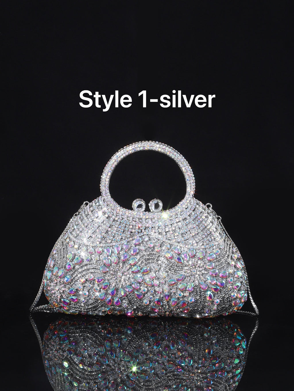 Round Handle Evening Bag