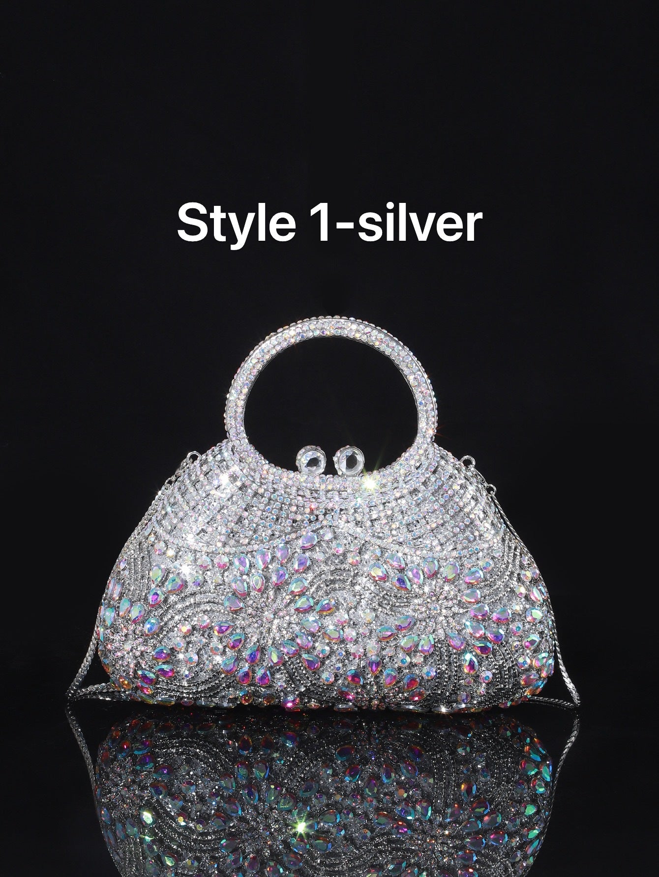 Round Handle Evening Bag