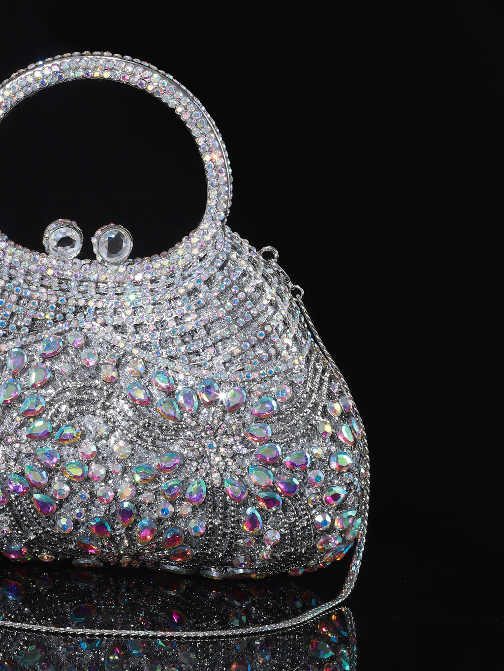 Round Handle Evening Bag