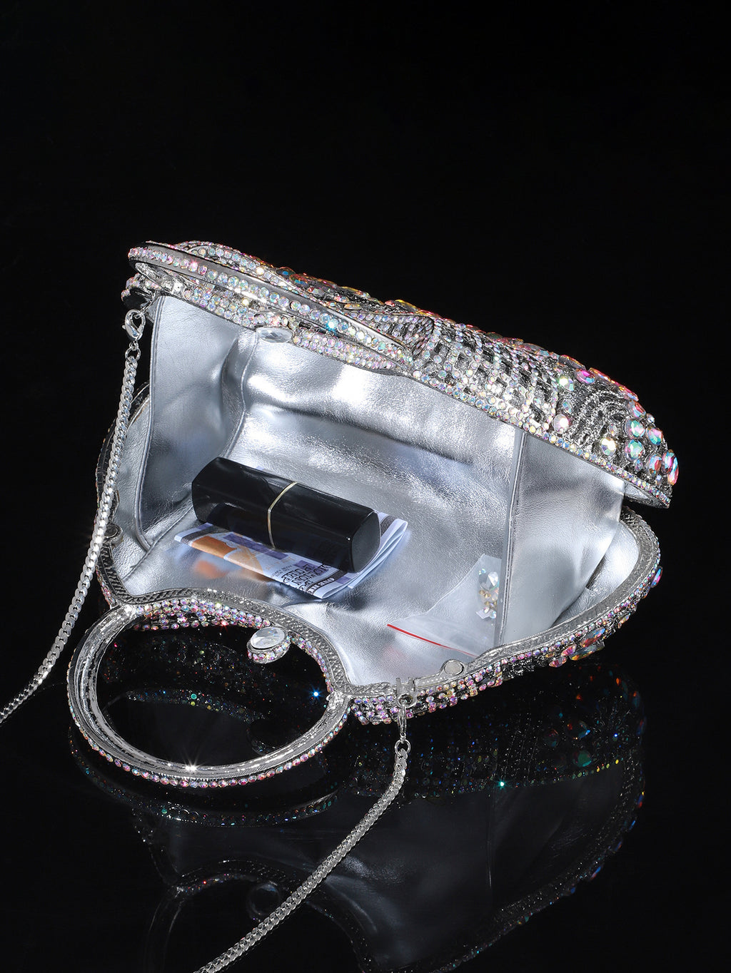 Round Handle Evening Bag