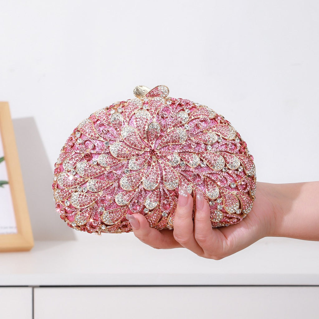 Shell Flower Evening Bag