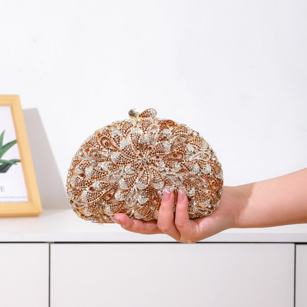 Shell Flower Evening Bag