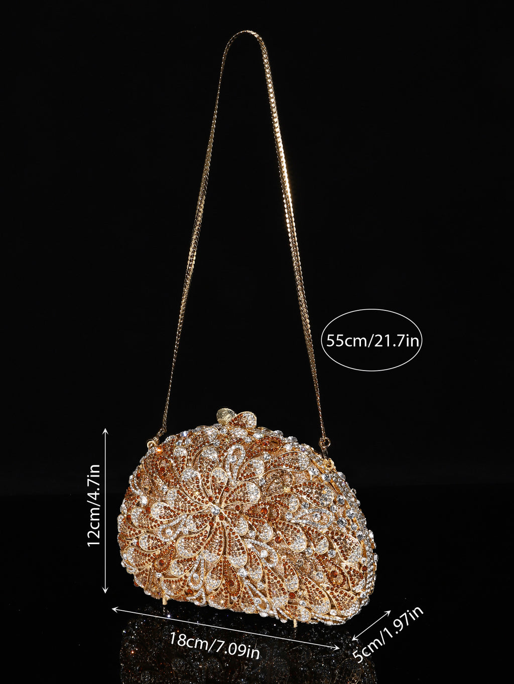 Shell Flower Evening Bag
