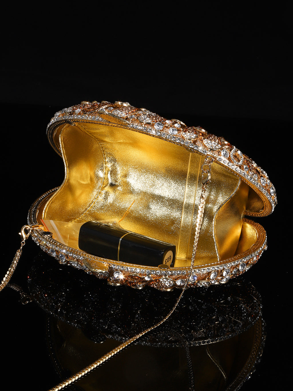 Shell Flower Evening Bag