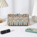 Blue Mosaic Evening Bag