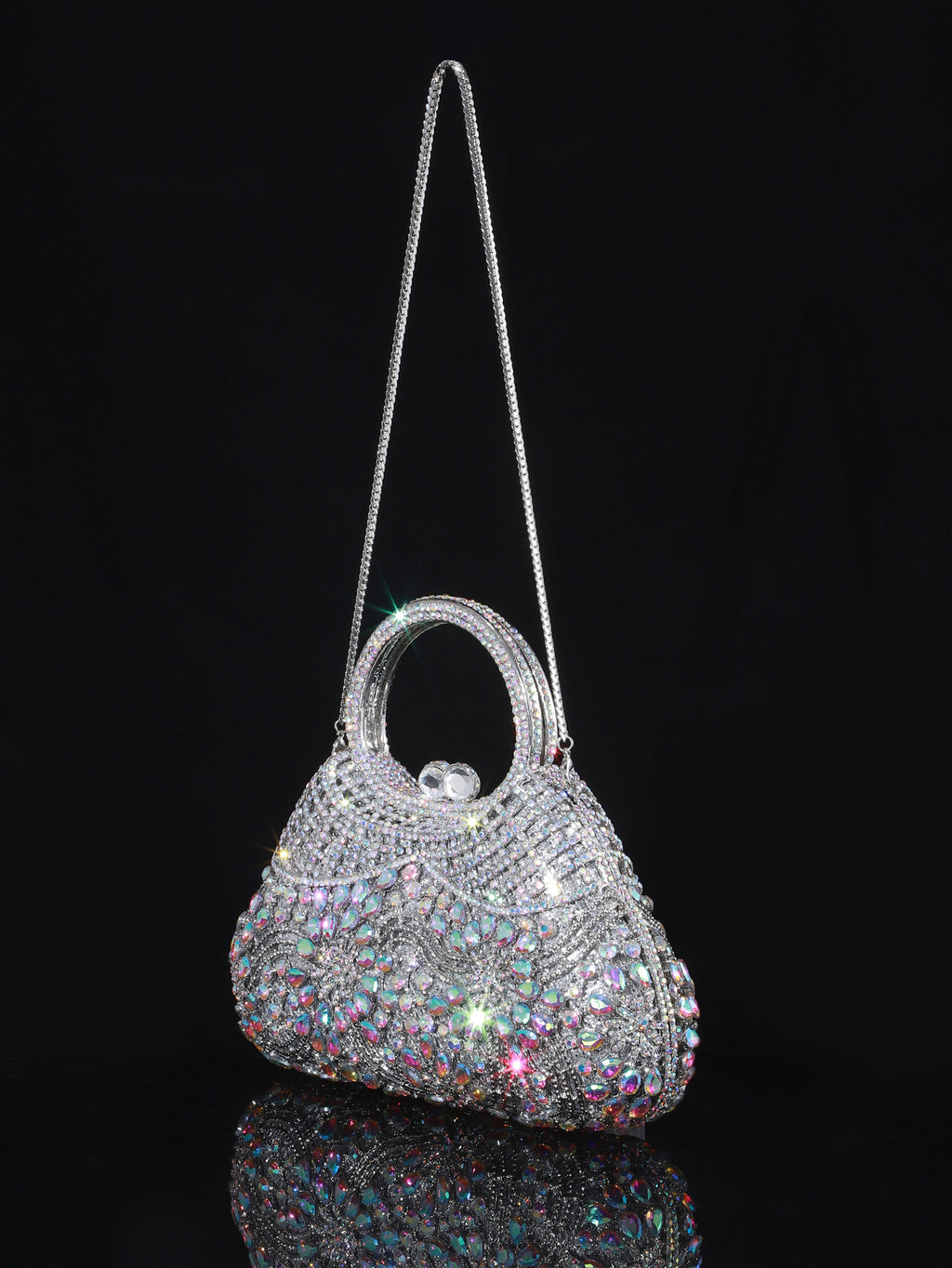Round Handle Evening Bag