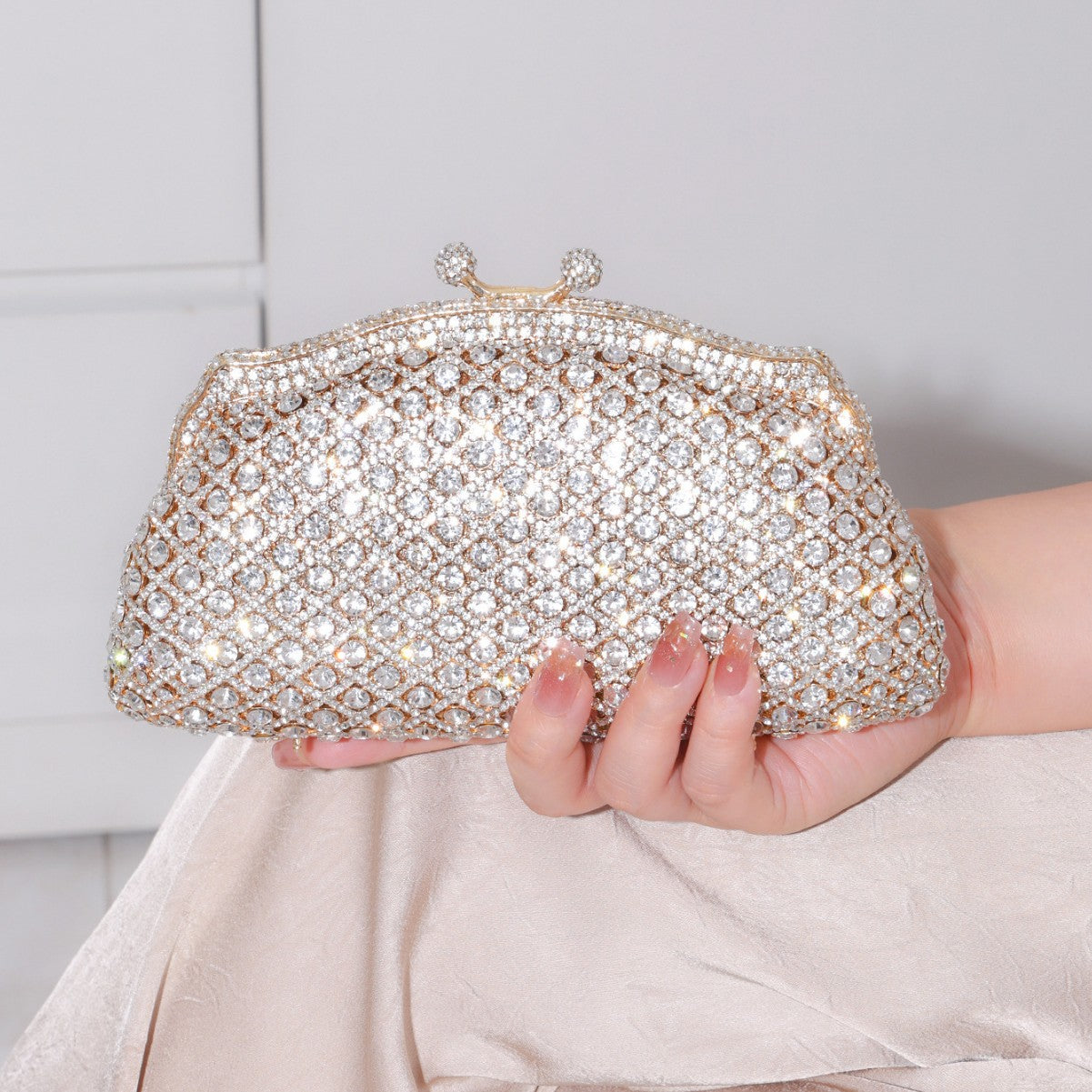 Crystal Dome Evening Bag