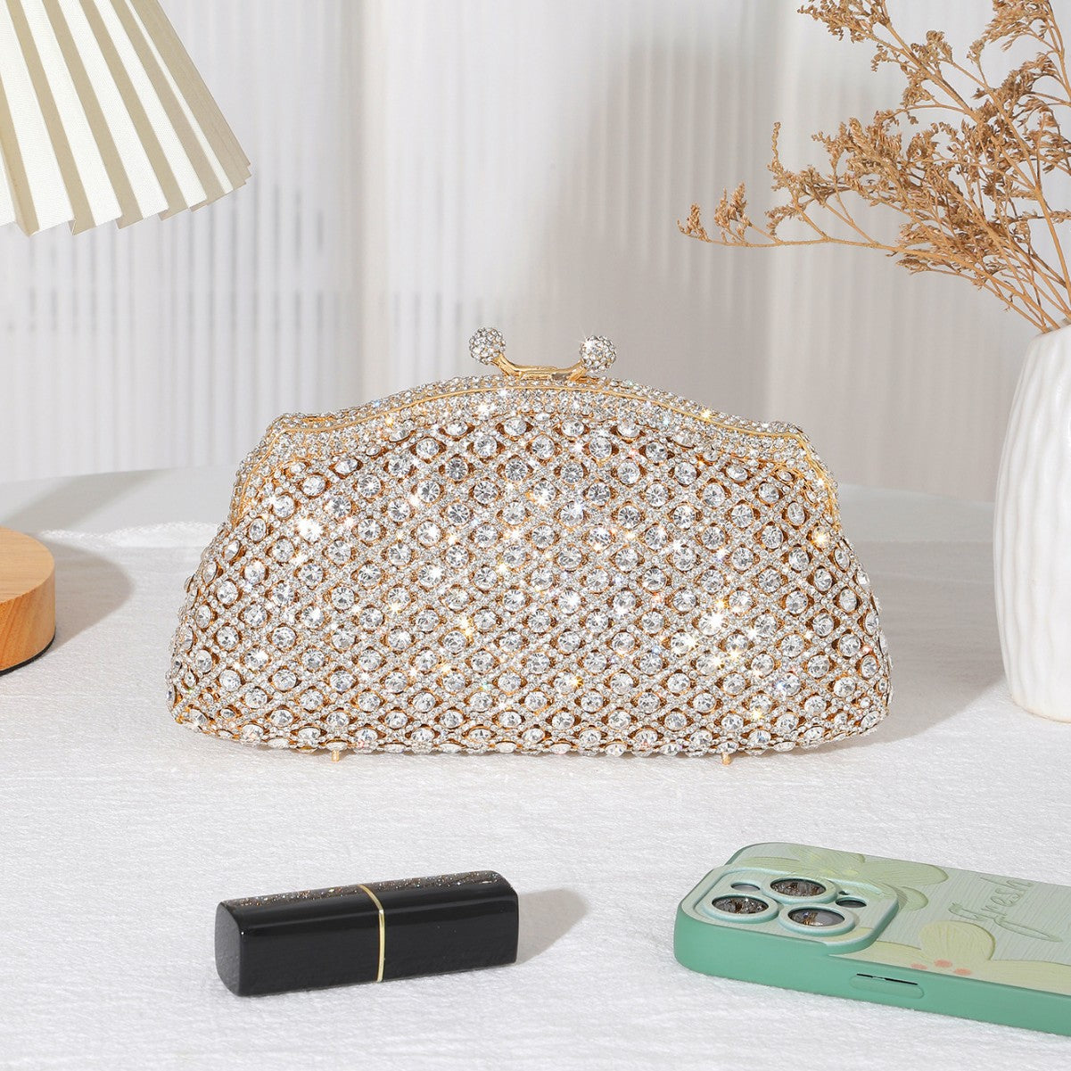 Crystal Dome Evening Bag