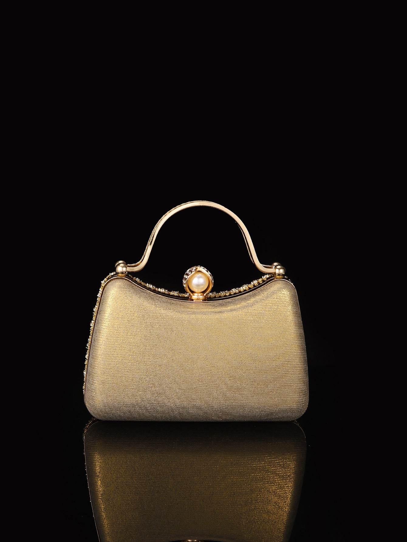 Pearl Handle Evening Bag