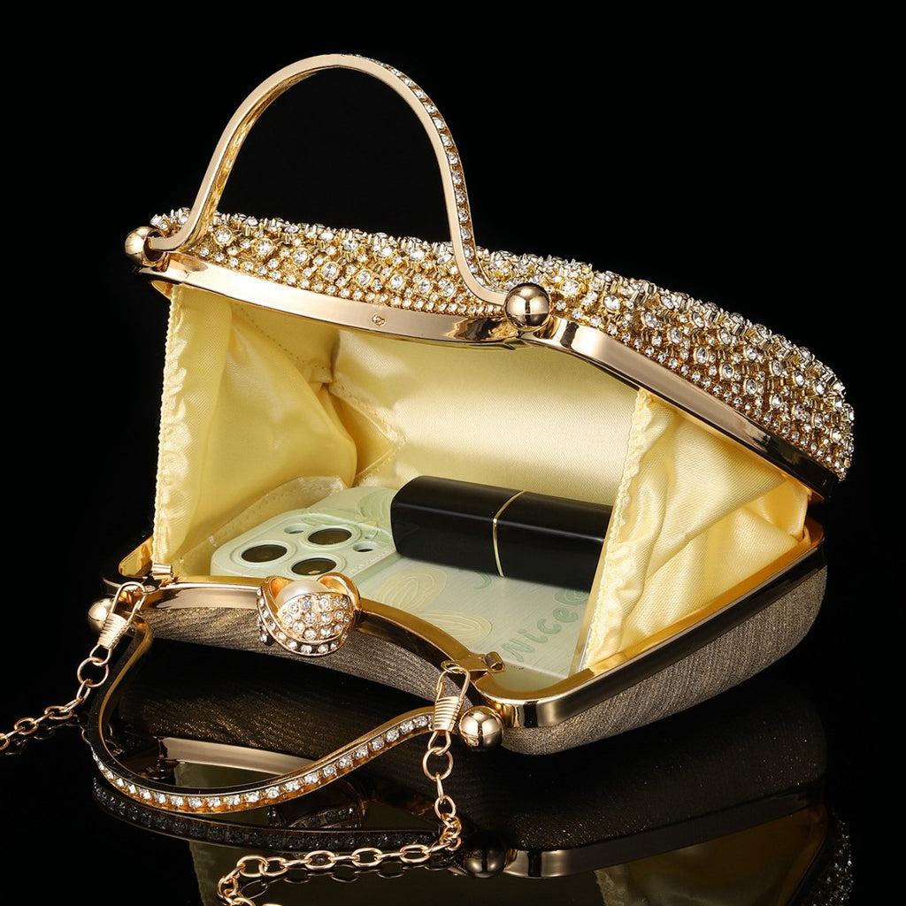 Pearl Handle Evening Bag