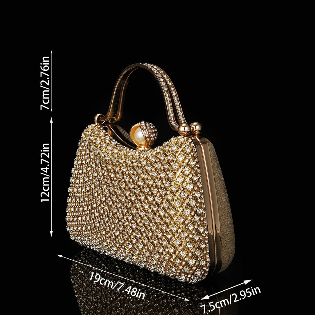 Pearl Handle Evening Bag