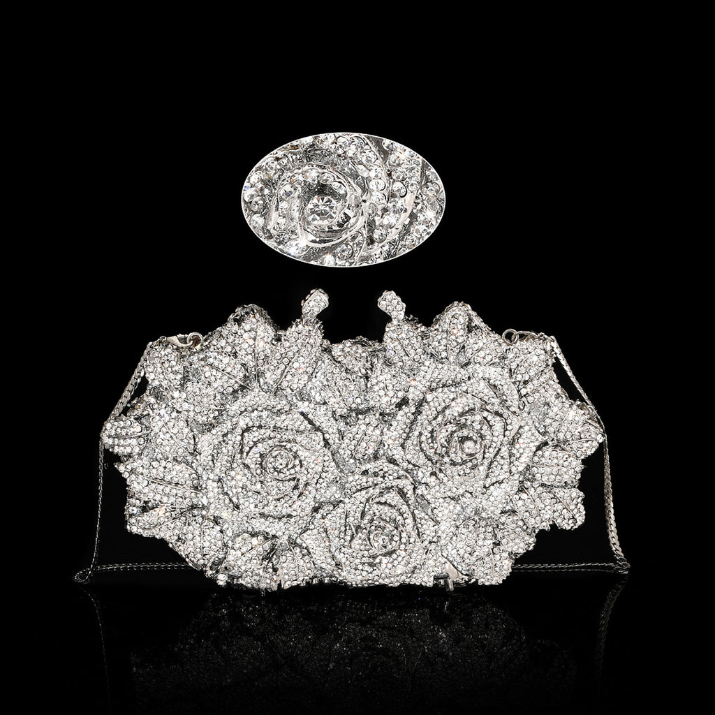 Rose Cluster Evening Bag