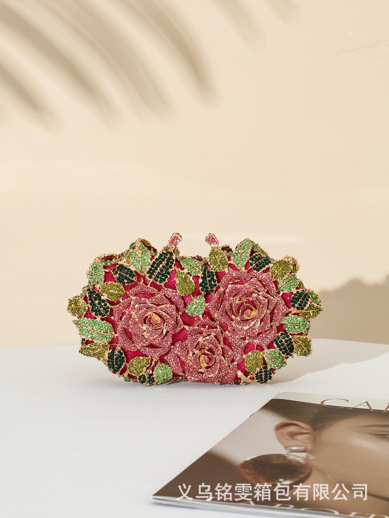 Rose Cluster Evening Bag