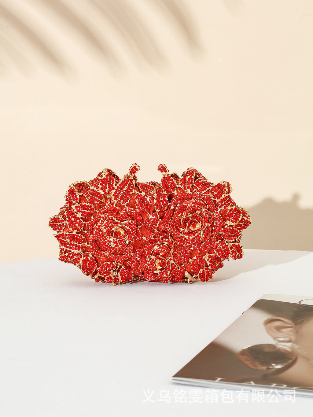 Rose Cluster Evening Bag