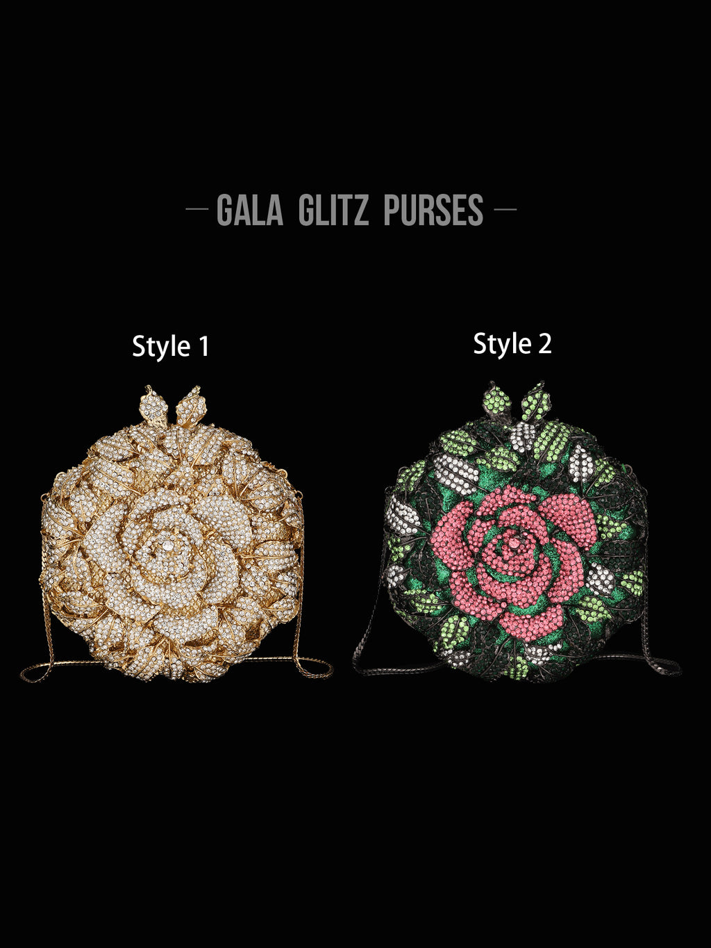 Rose Bloom Evening Bag