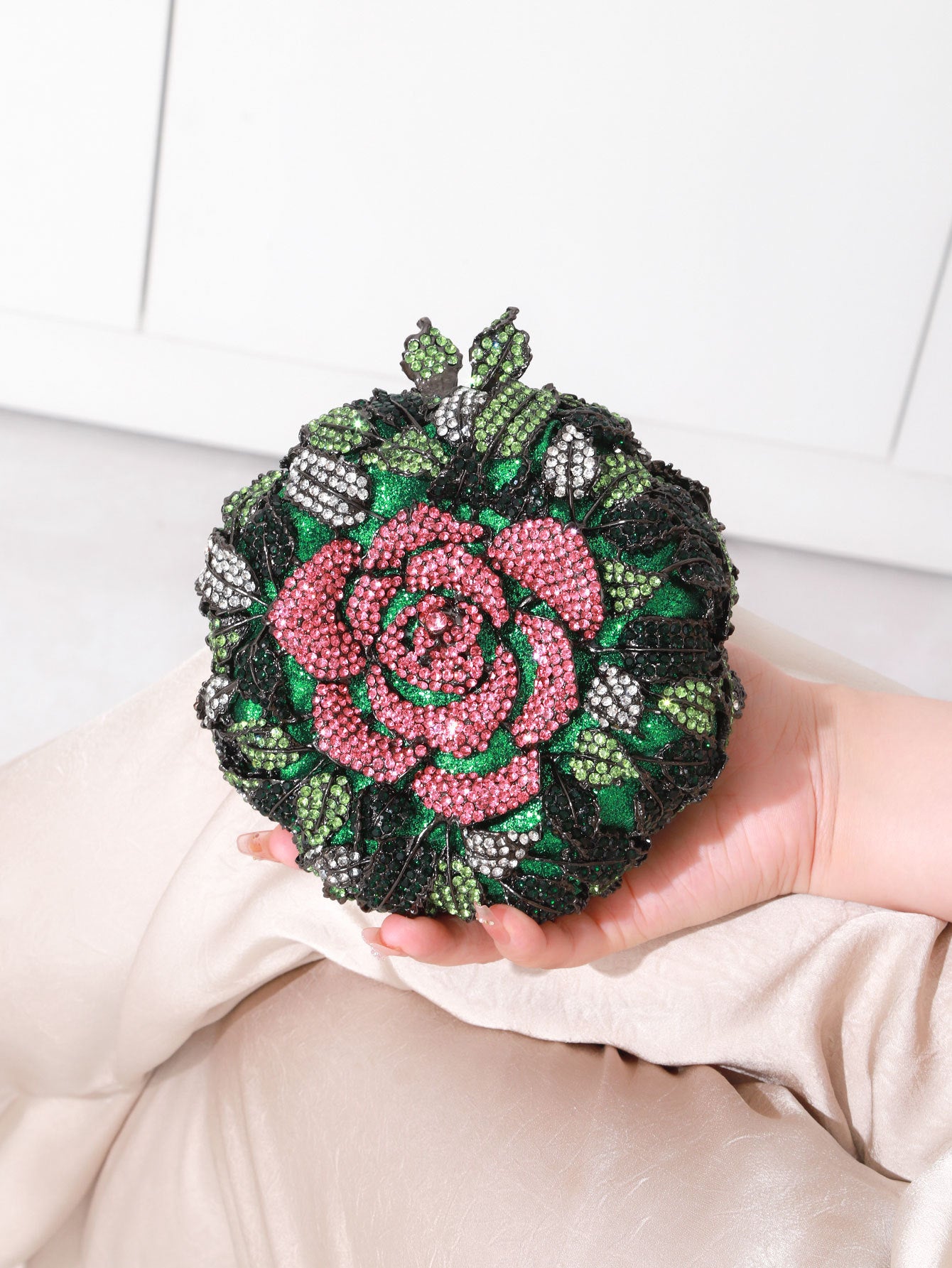 Rose Bloom Evening Bag