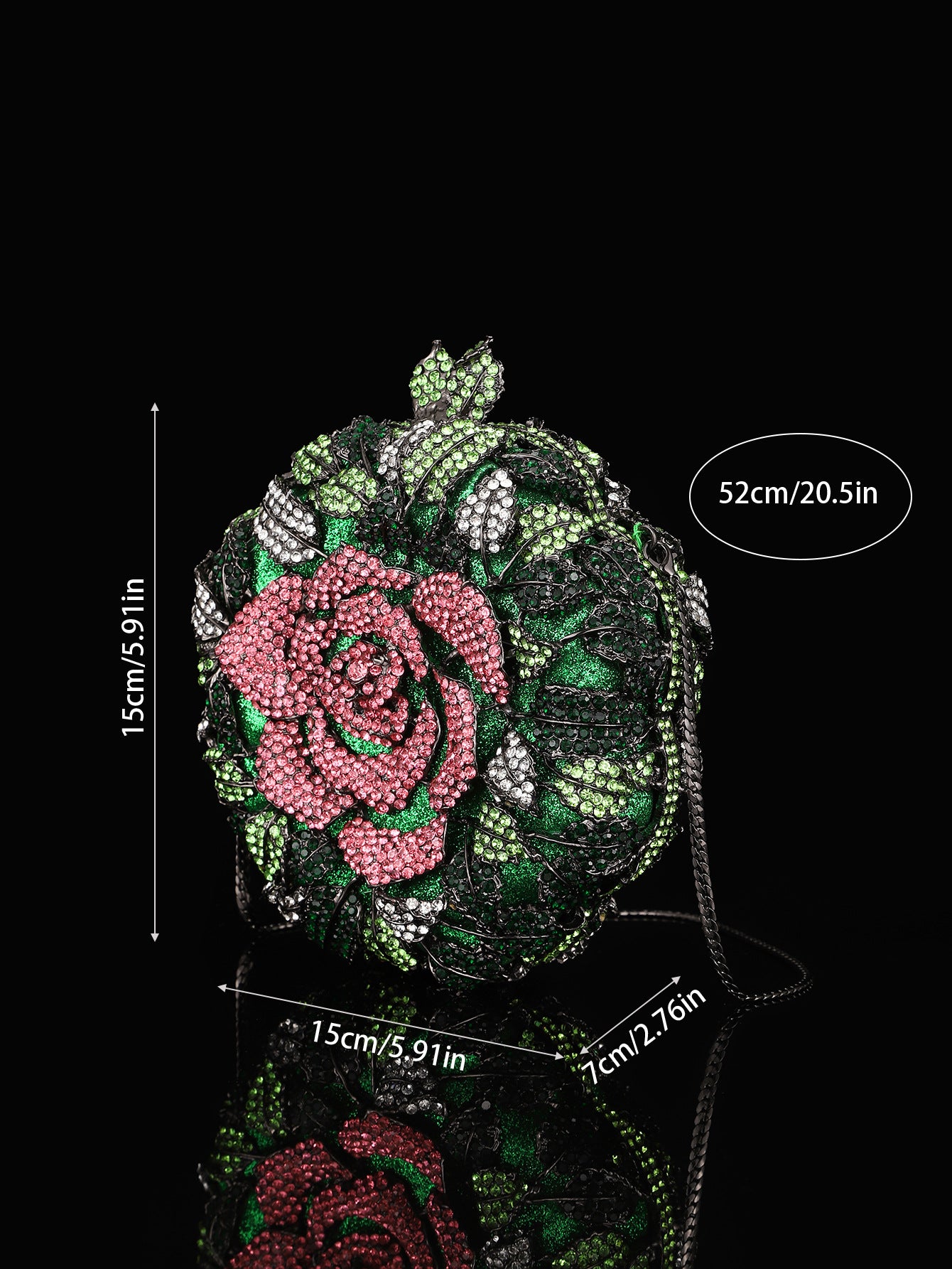 Rose Bloom Evening Bag