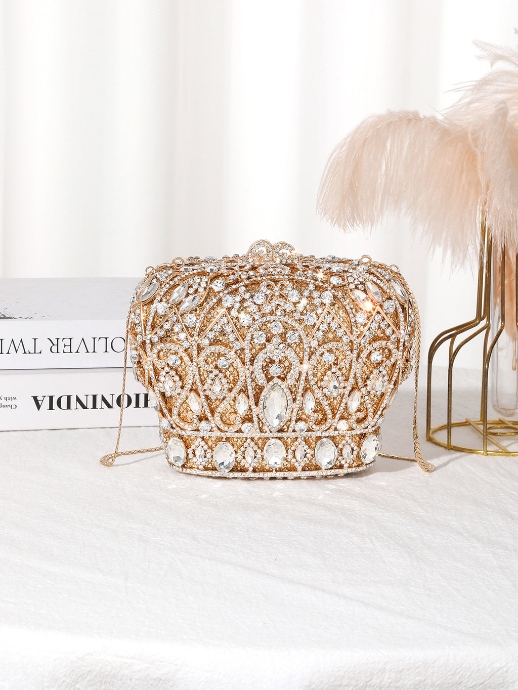 Crown Evening Bag