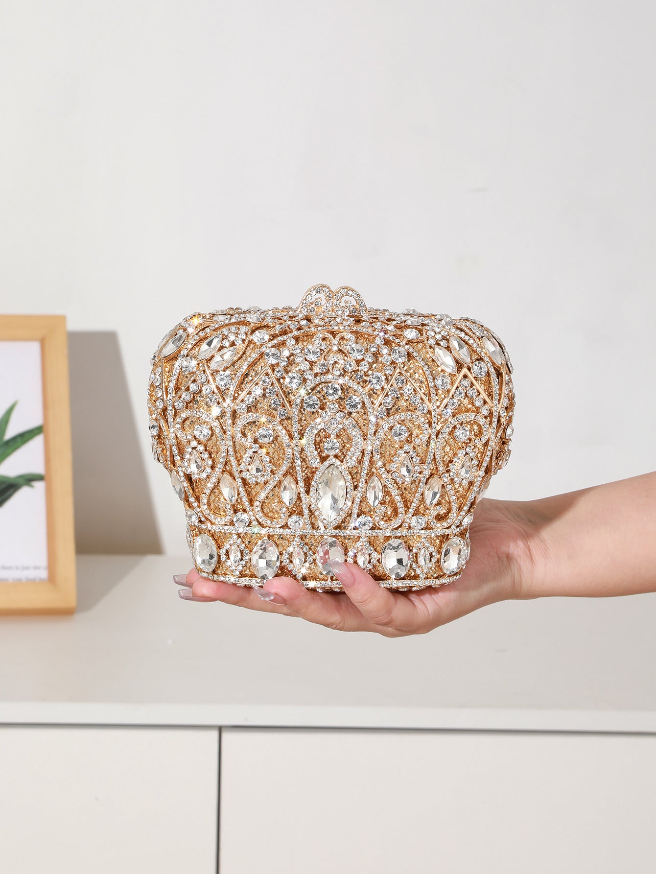 Crown Evening Bag