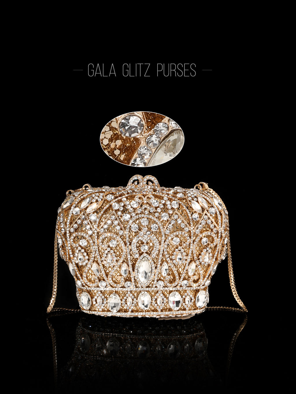 Crown Evening Bag
