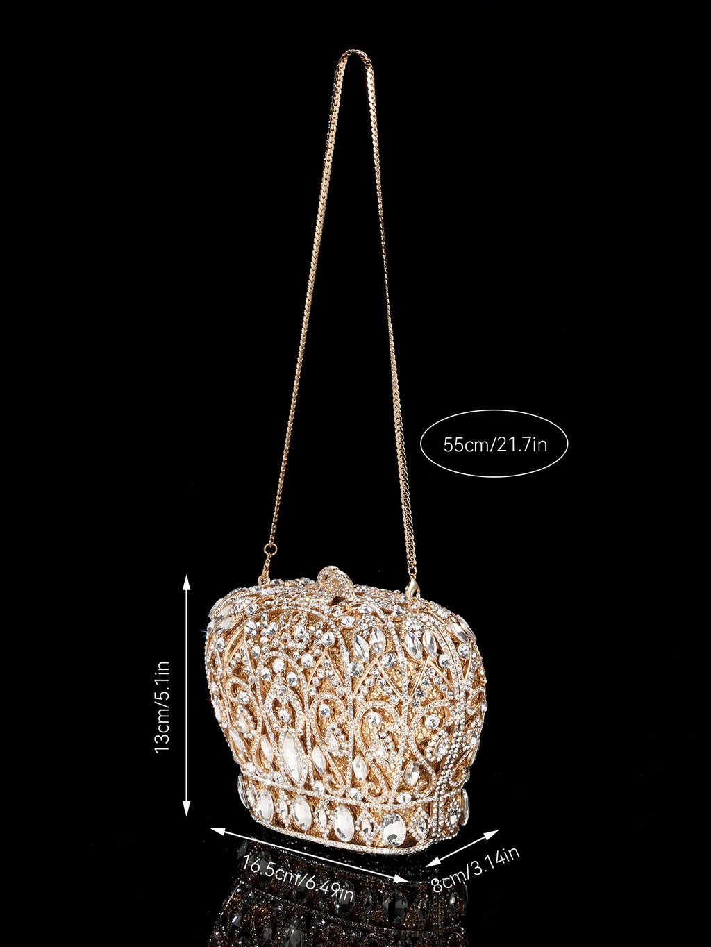 Crown Evening Bag