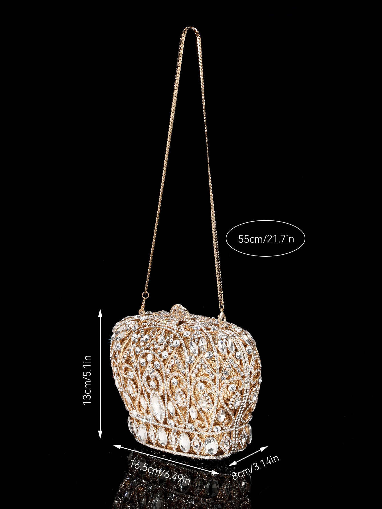 Crown Evening Bag