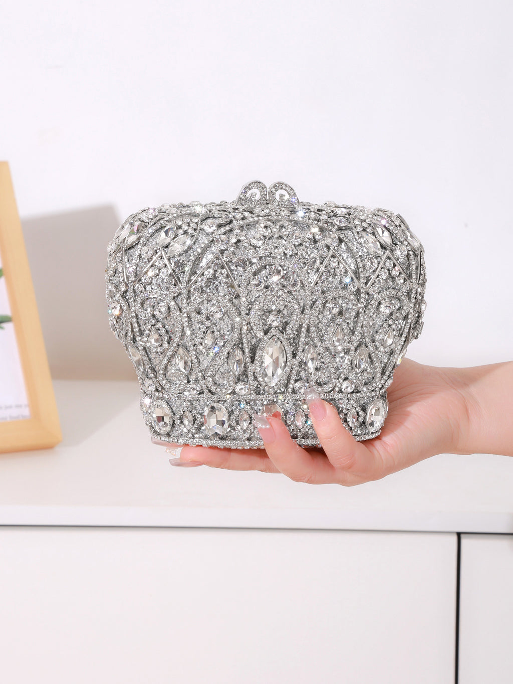 Crown Evening Bag