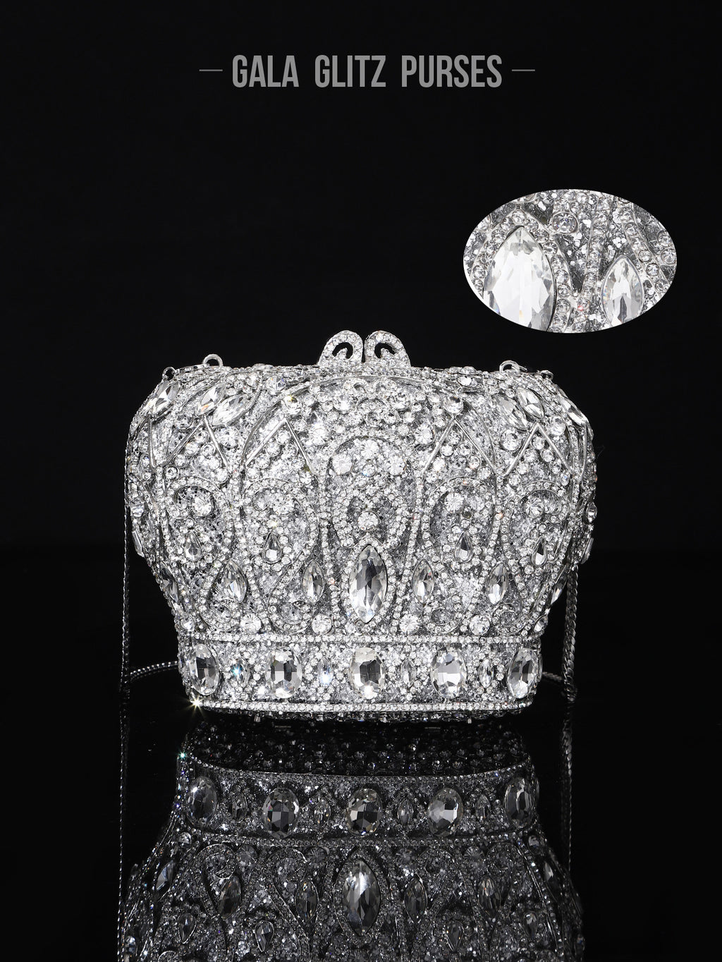 Crown Evening Bag