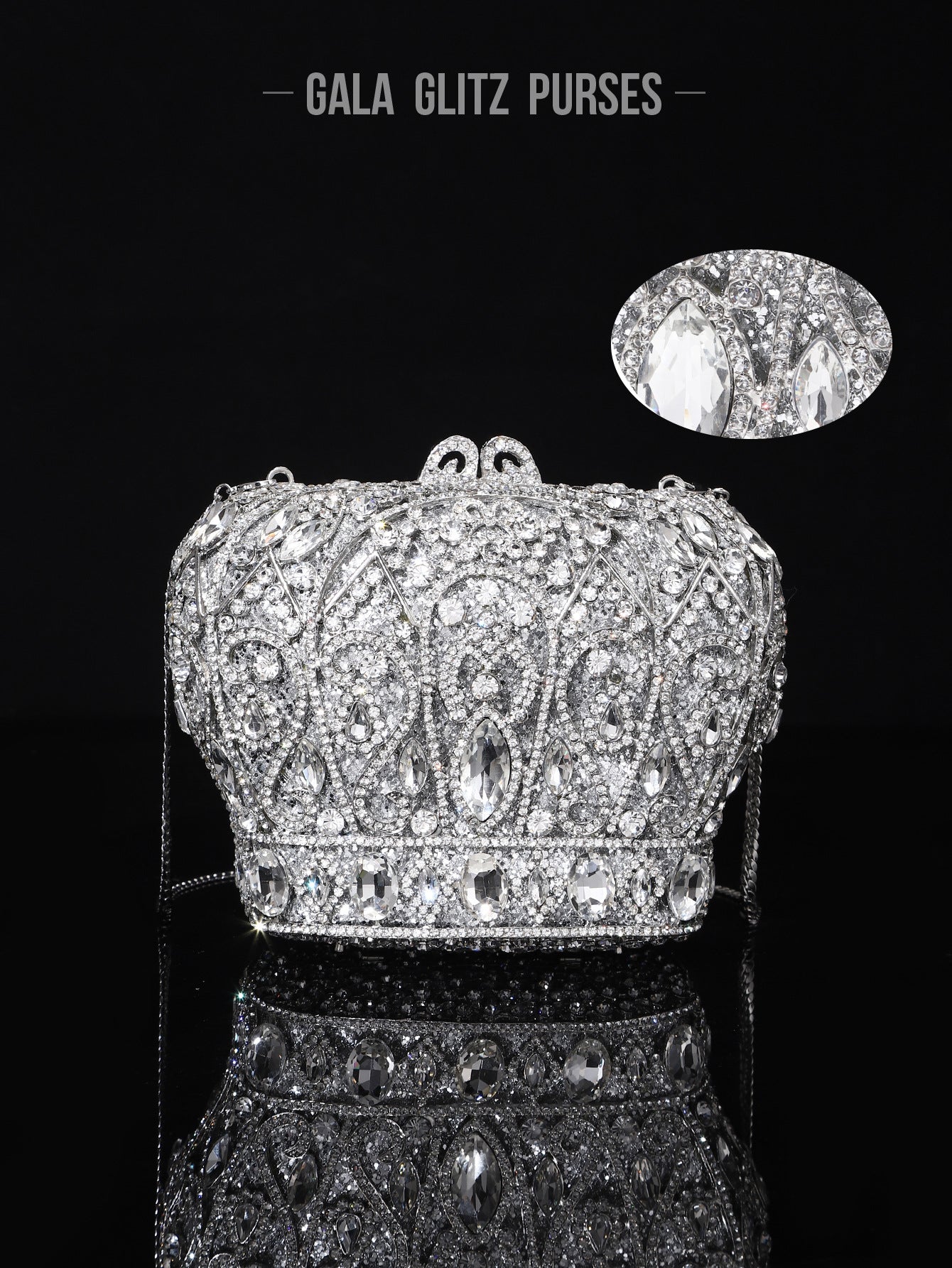 Crown Evening Bag